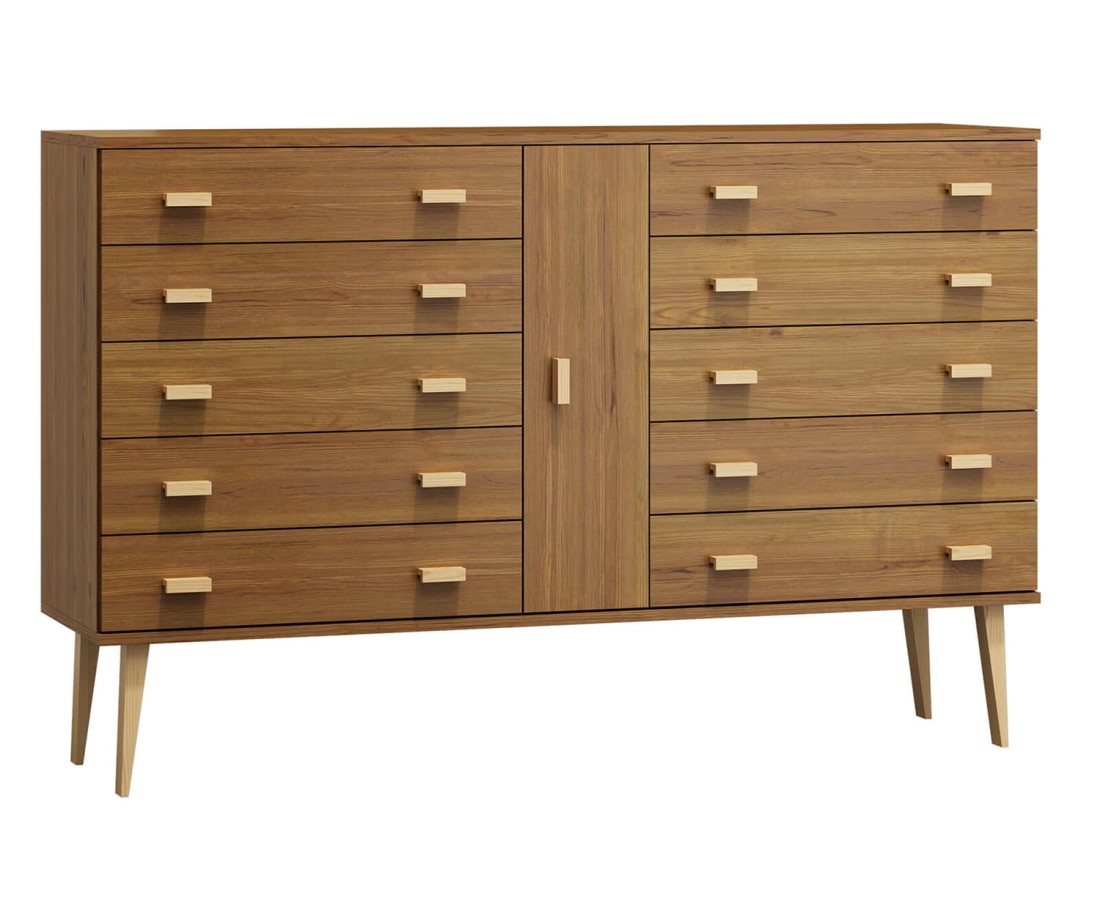 Fenyő komód no.4 szélessége 175 cm 5s Venuci tölgy