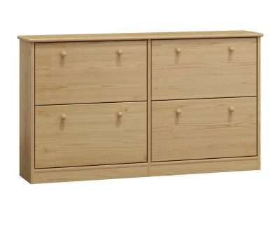 Fenyő cipősszekrény c16