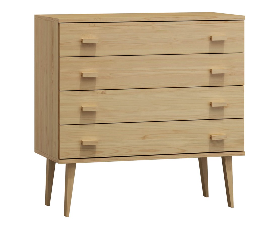 Fenyő komód no.1 szélessége 99 cm 4s Venuci fenyő