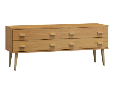 Fenyő komód no.2 szélessége 117 cm 2s Venuci éger