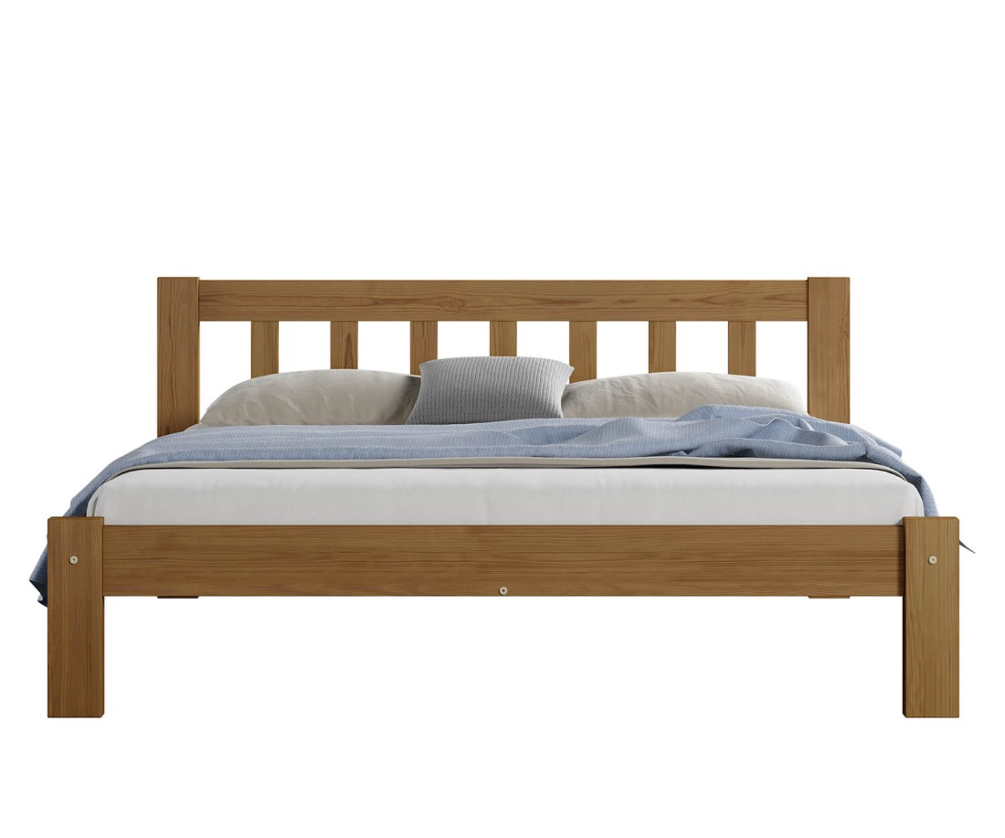 Fenyő ágy 140x200 Alena tölgy