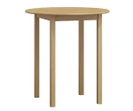 Fenyő asztal c3, átmérője 70 cm