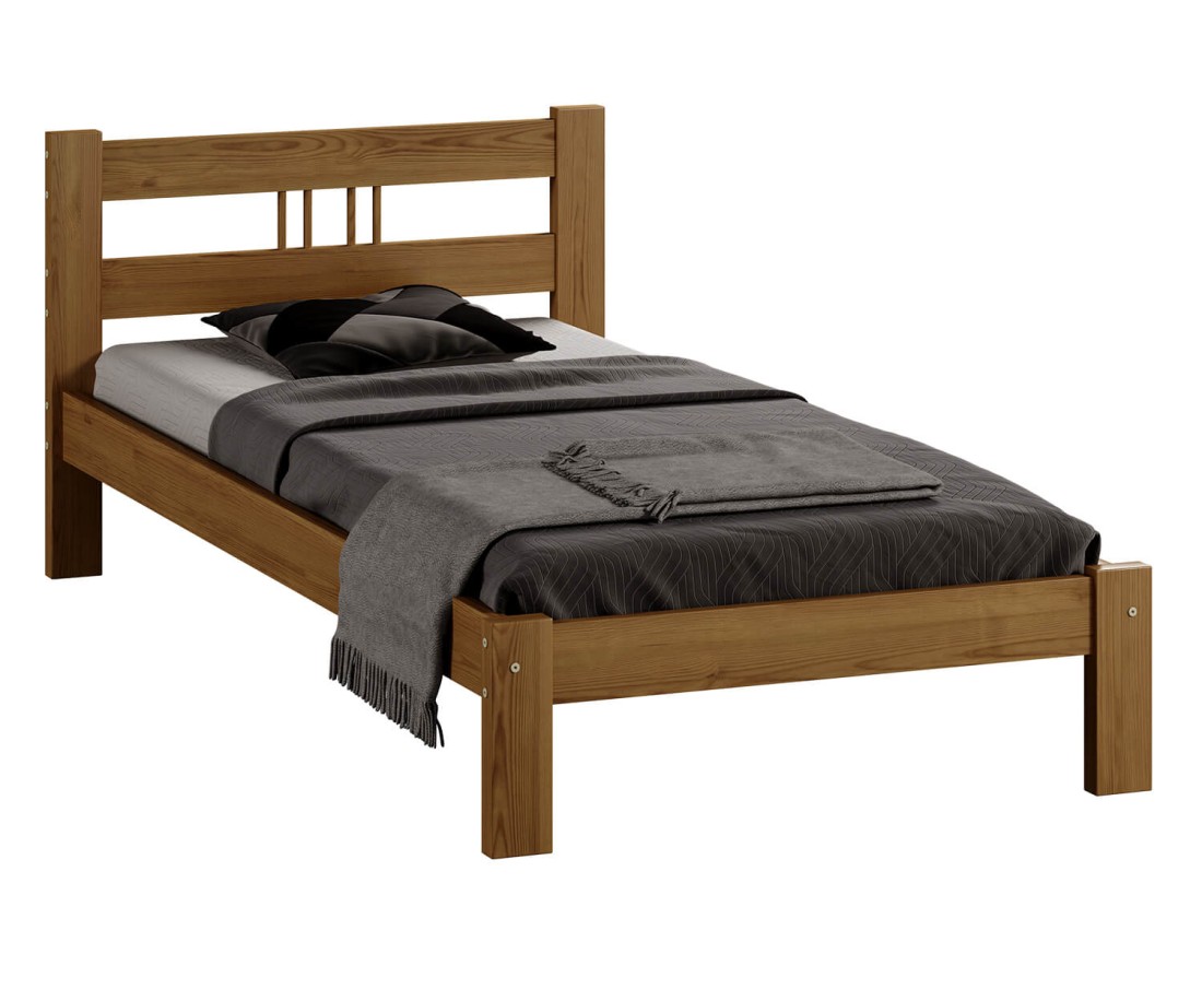 Fenyő ágy 90x200 Virginia tölgy