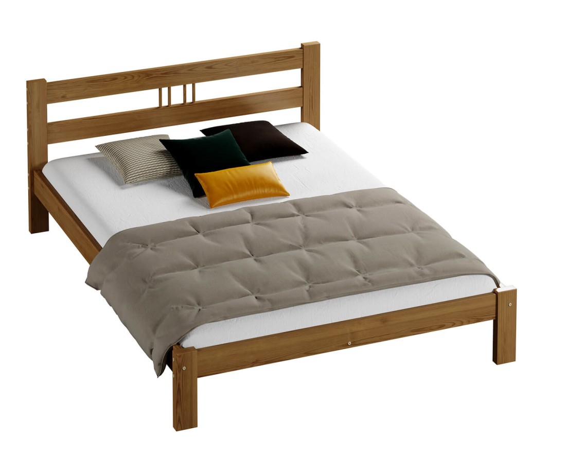 Fenyő ágy 160x200 Virginia tölgy