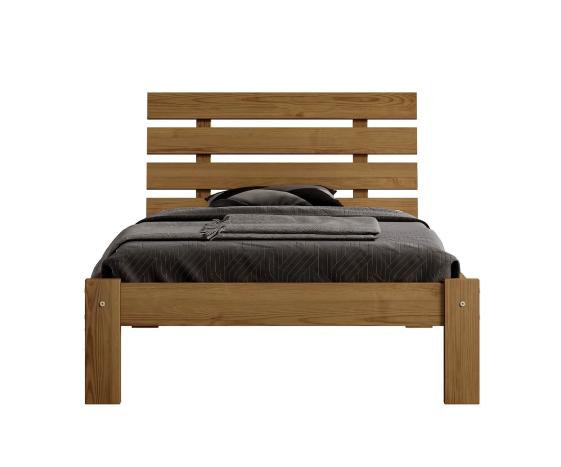 Fenyő ágy 90x200 Karla tölgy