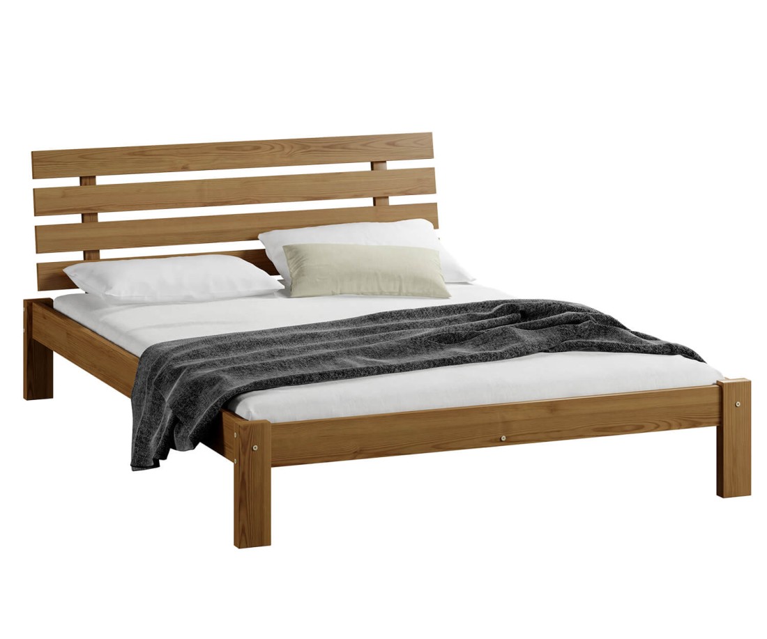 Fenyő ágy 160x200 Karla tölgy