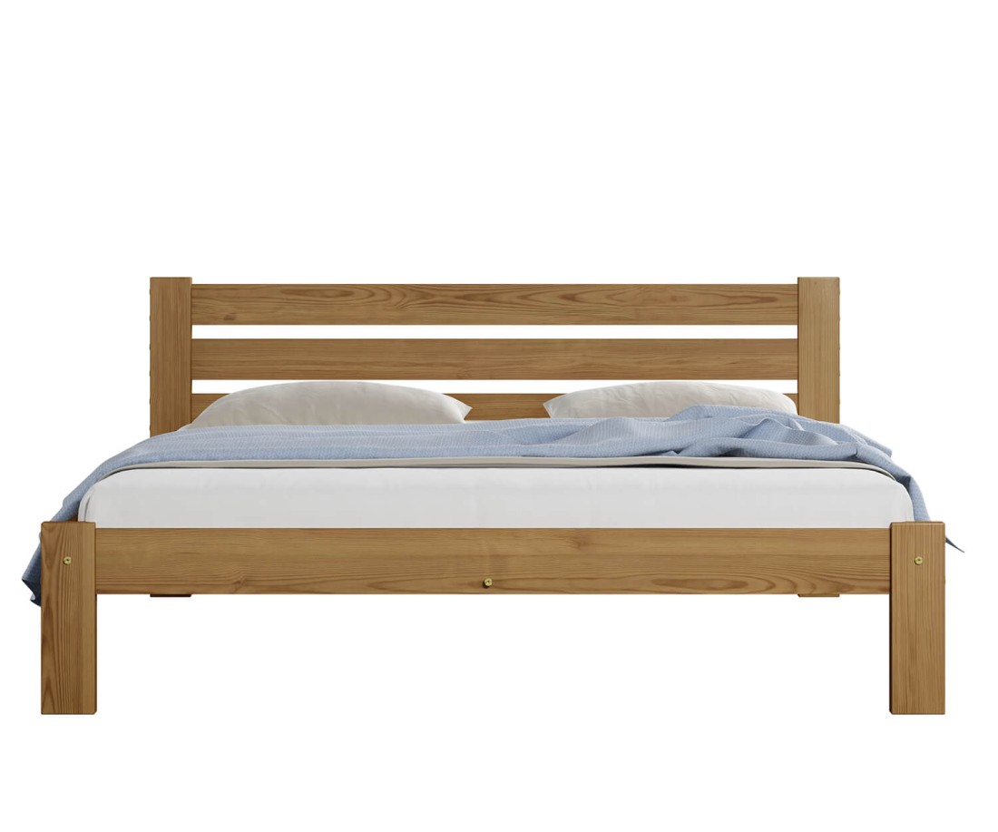 Fenyő ágy 140x200 Ajza tölgy