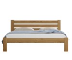 Fenyő ágy 140x200 Ajza tölgy