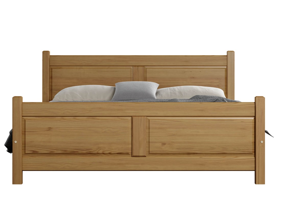 Fa ágy 160x200 Lena tölgy