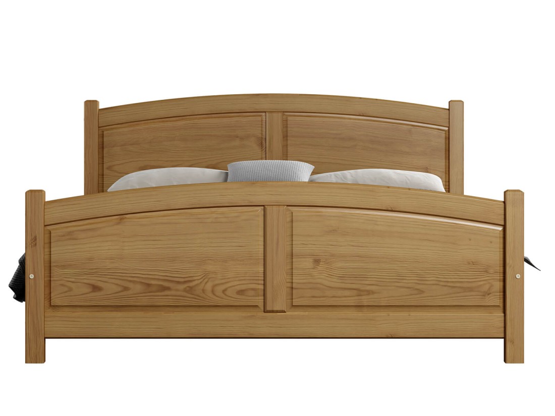 Fa ágy 160x200 Mela tölgy