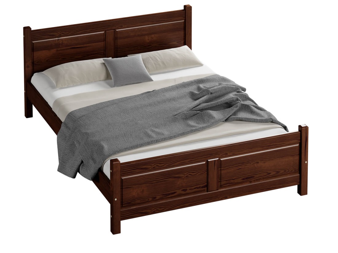 Fa ágy 140x200 Lena dió