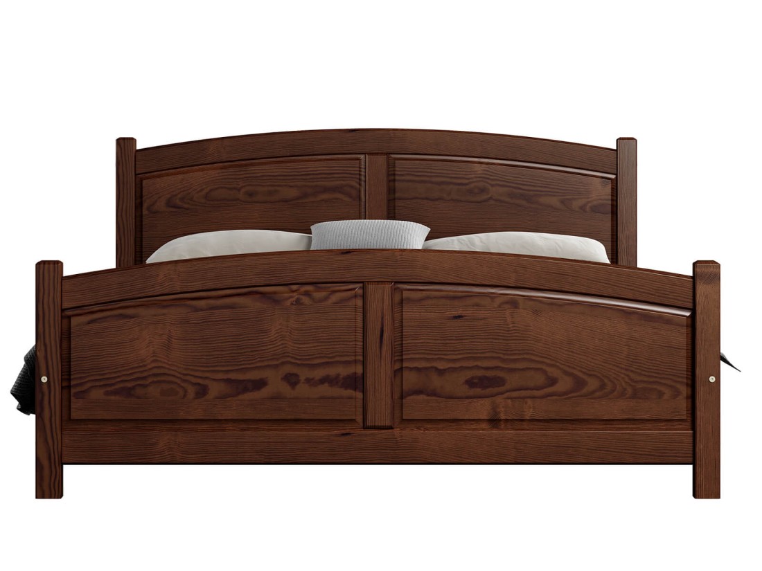 Fa ágy 160x200 Mela dió