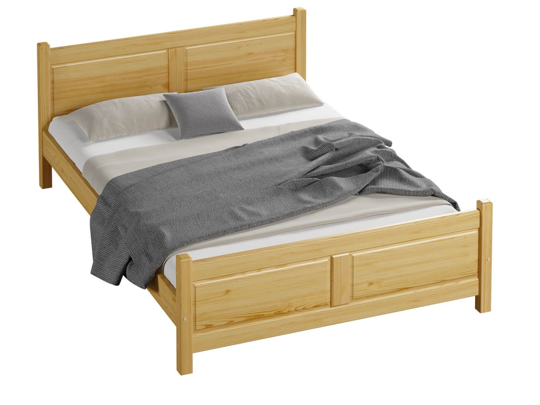 Fa ágy 140x200 Lena fenyő