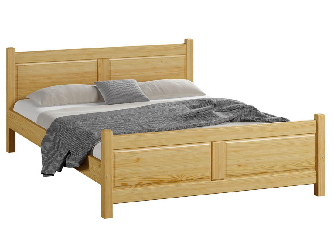 Fa ágy 120x200 Lena fenyő