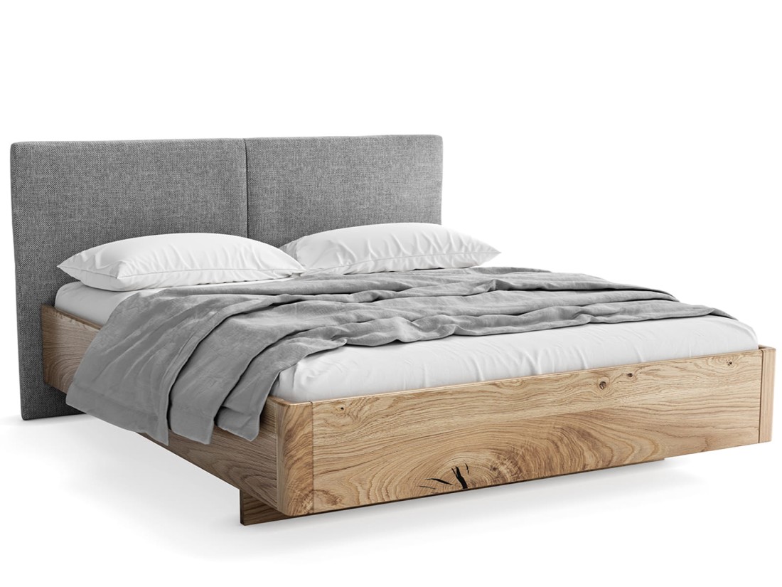 Tölgyfa ágy 140x200 cm Monza