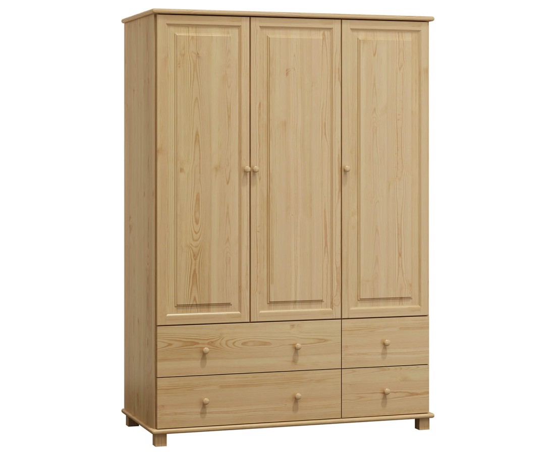 Fenyő szekrény 3Dc7, 133 széles