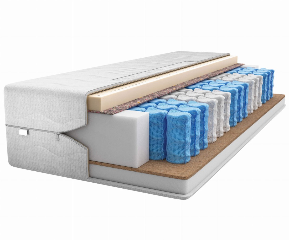 Matrac 120x200 Táskarugós, kókusz Kalypsó