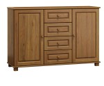 Fenyő komód 150 cm tölgy
