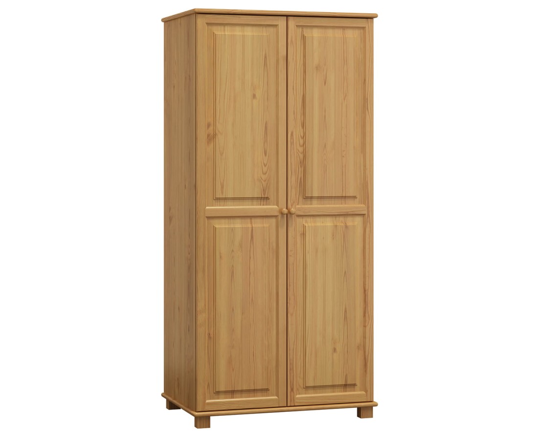 Szekrény 2Dc2, 90 széles, akasztós, éger