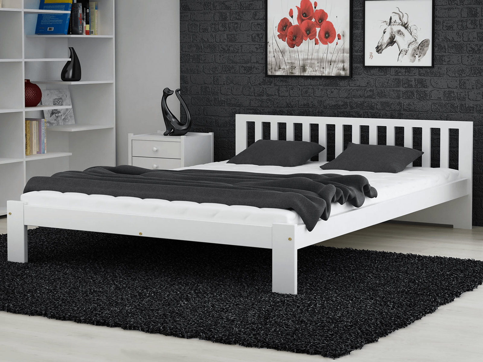 Ágy 160x200 DMD2 fehér
