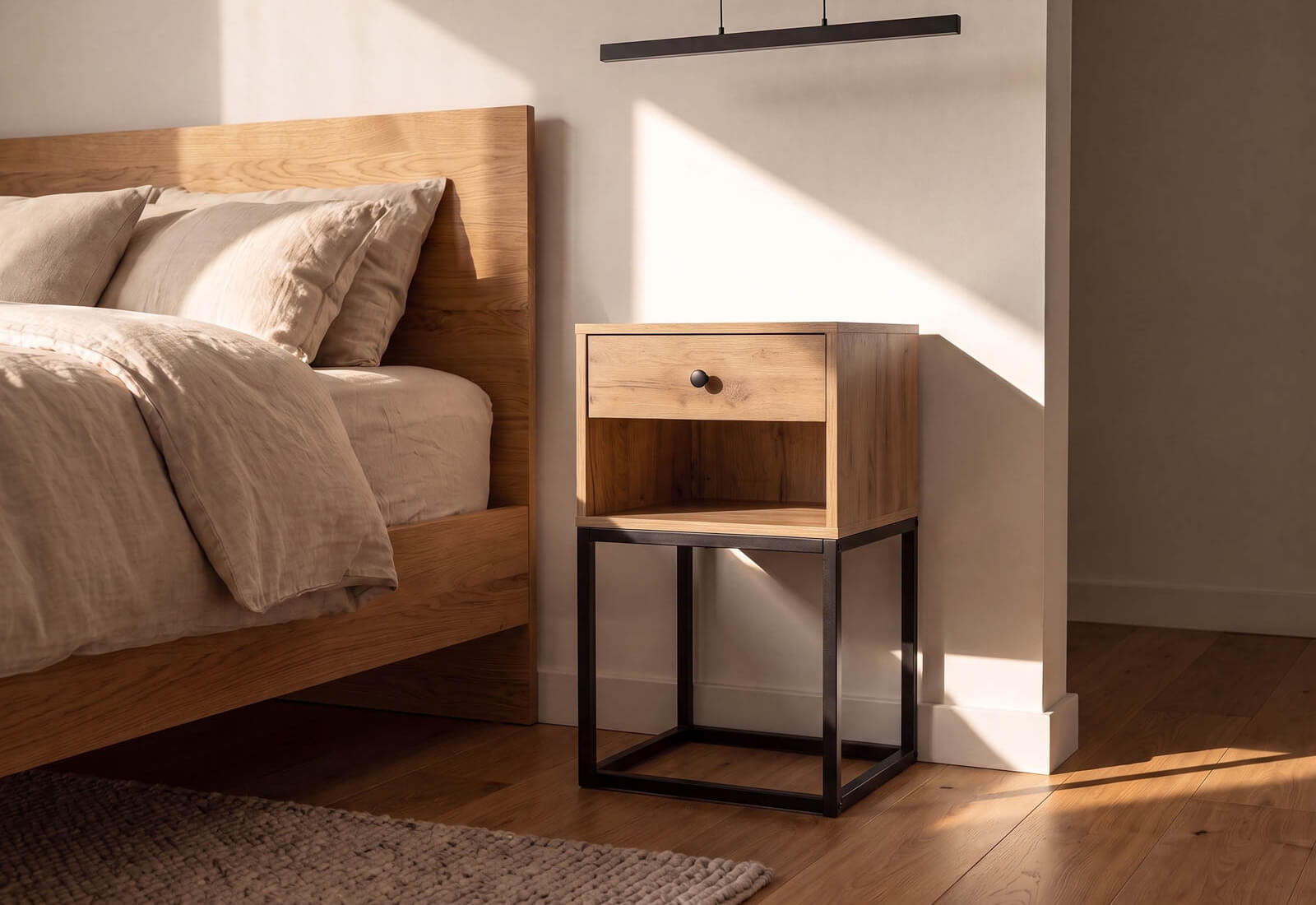 Modu kollekció loft stílusban craft tölgy színben