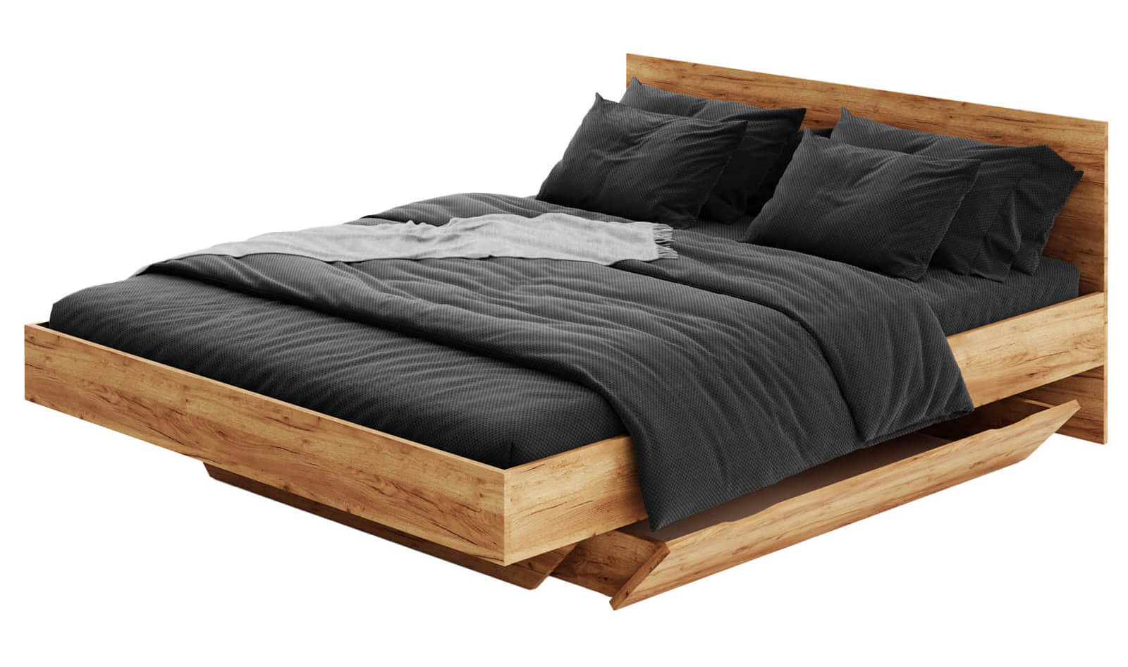 Az ágy alatti DM2 fiók fotója