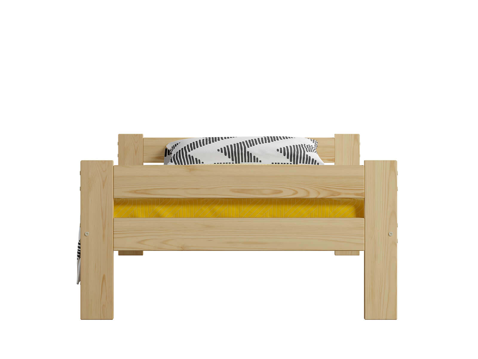 Výhody Borovice jednolůžkove postel Fumi 90x200