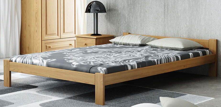 Výhody Dub dvoulůžkové postel Isao 160x200