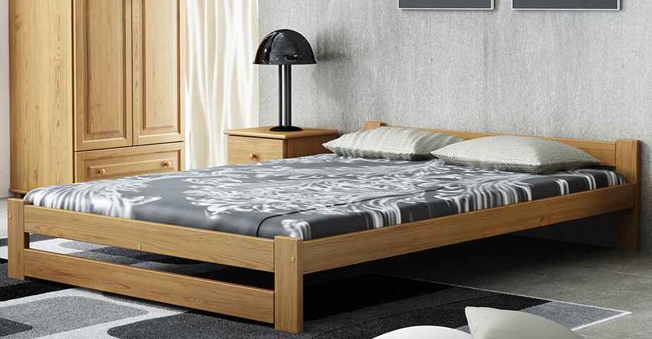 Výhody Dub dvoulůžkové postel Ran 160x200